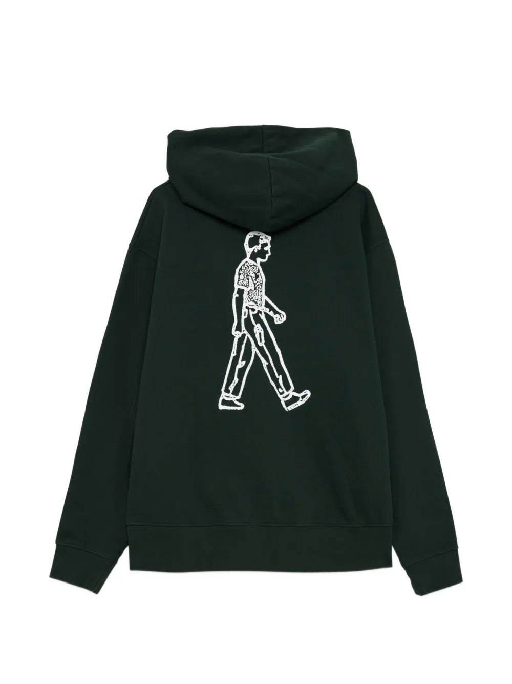 x ENGINEERED GARMENTS graphic-print cotton hoodie