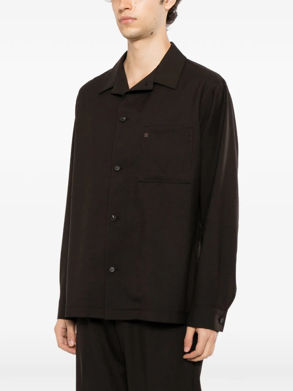 chest pouch pocket shirt jacket 