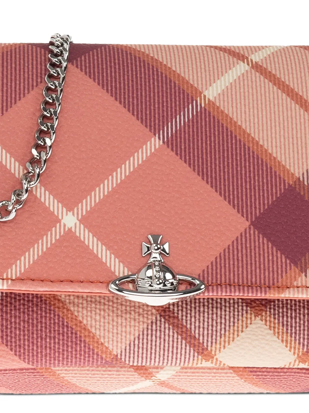 Orb plaid mini bag
