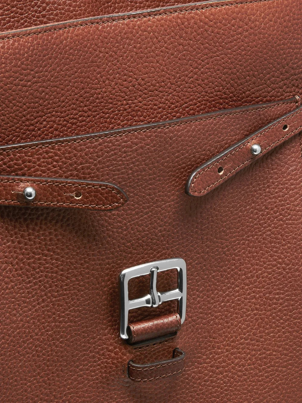 Chiltern grained-leather backpack