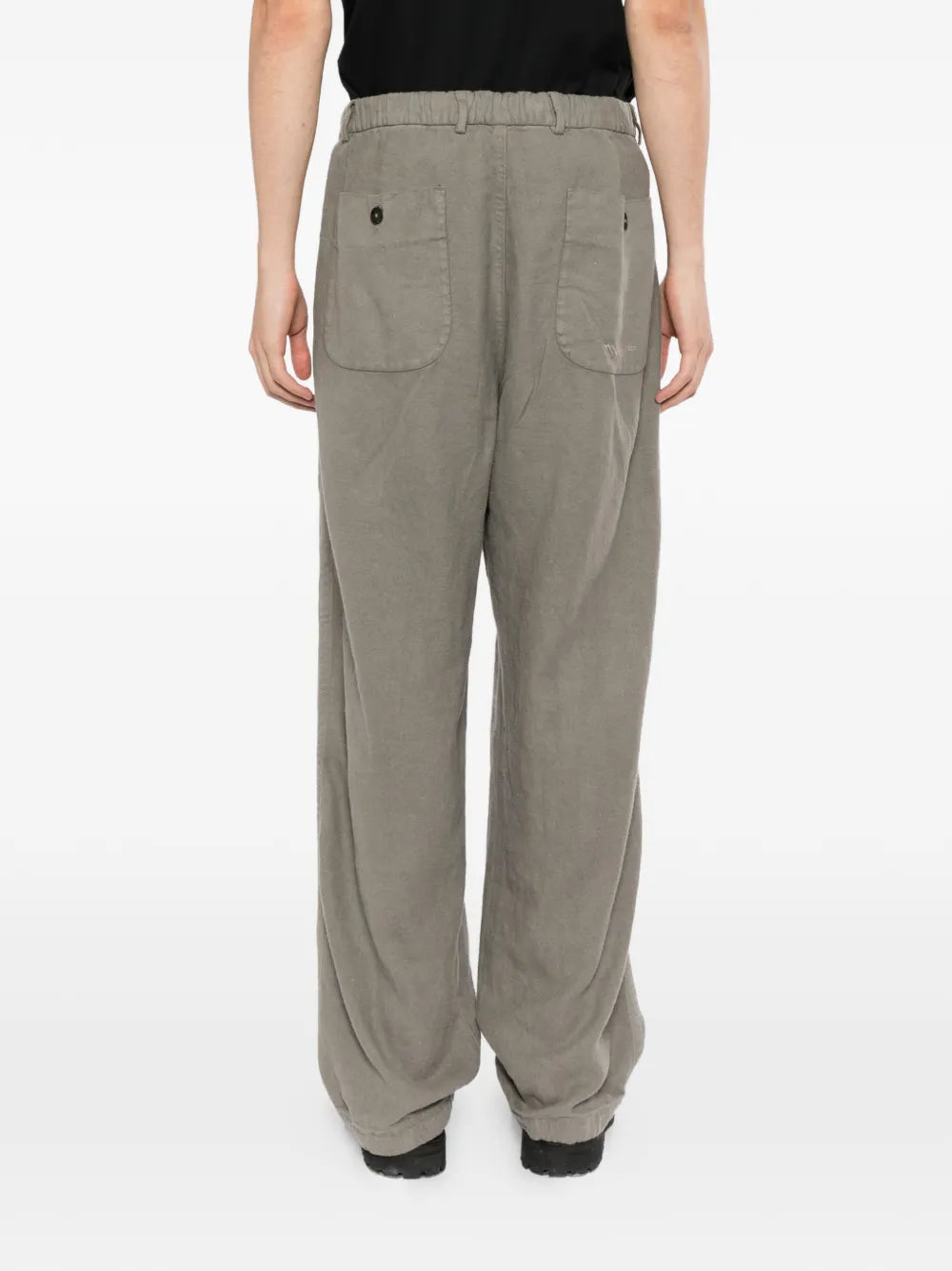 logo-patch track pants