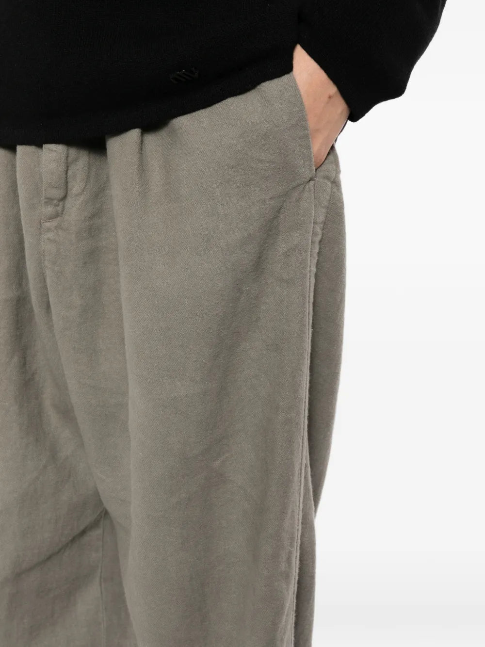 logo-patch track pants