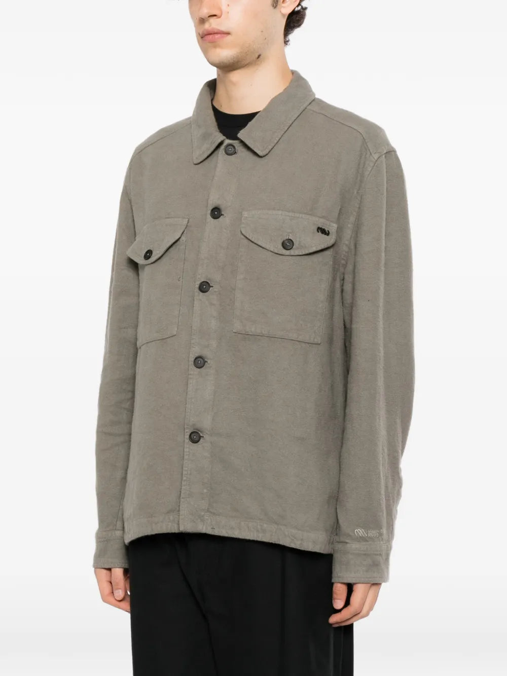 chest flap pockets shirt 