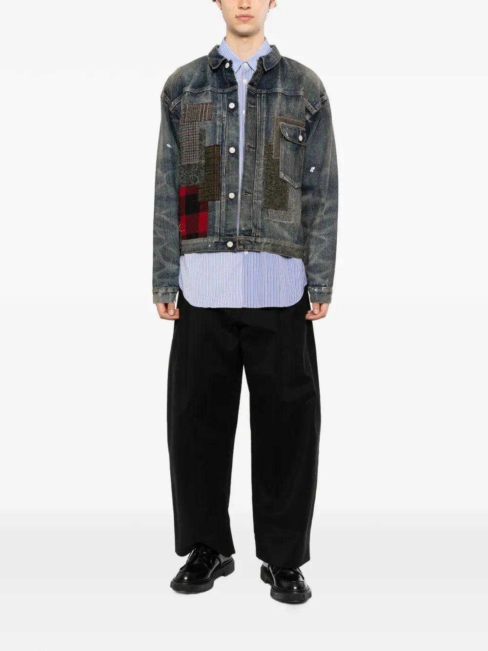 Patchwork Denim Jacket