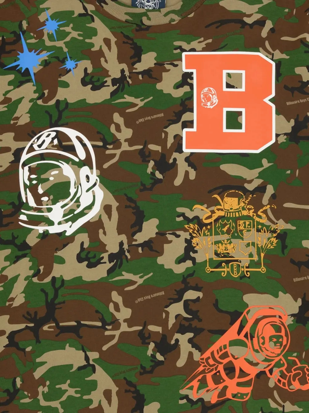 camouflage-print long-sleeve T-shirt