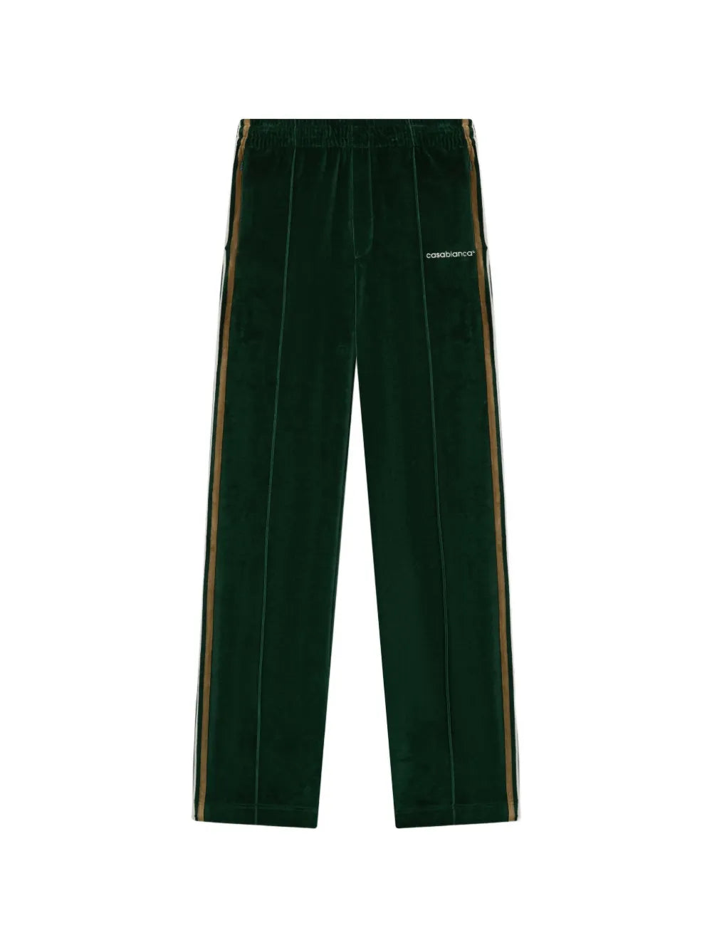 logo-embroidered side-stripe track pants