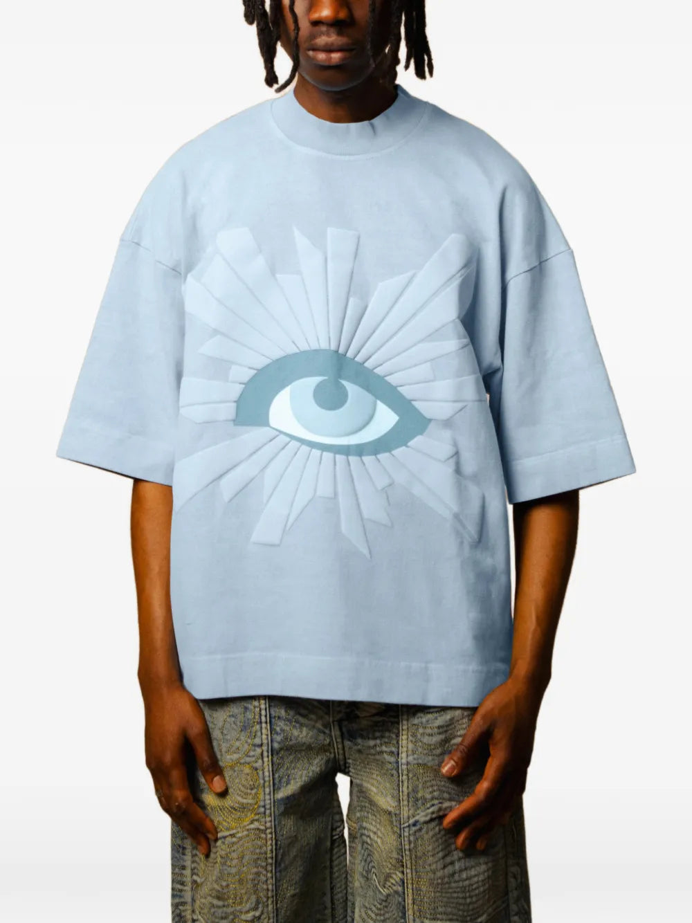 ALL-SEEING  logo-print T-shirt