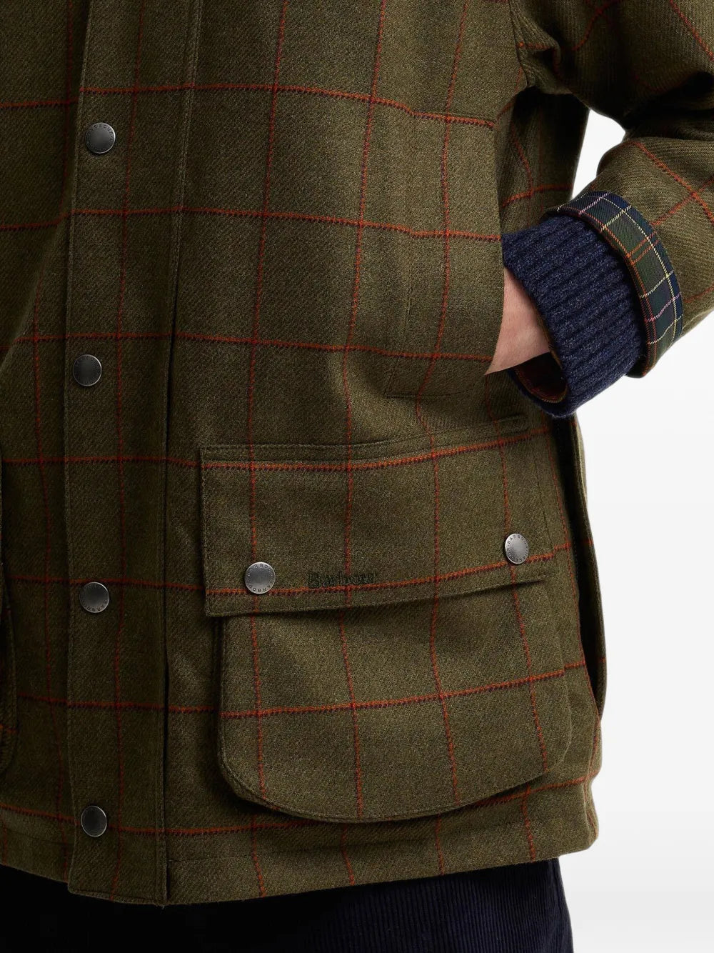 Paul Smith Loves Barbour check jacket