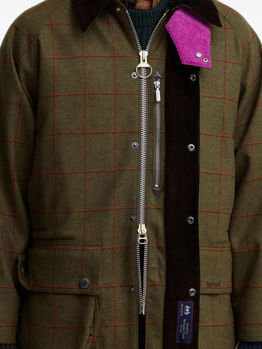 Paul Smith Loves Barbour check jacket