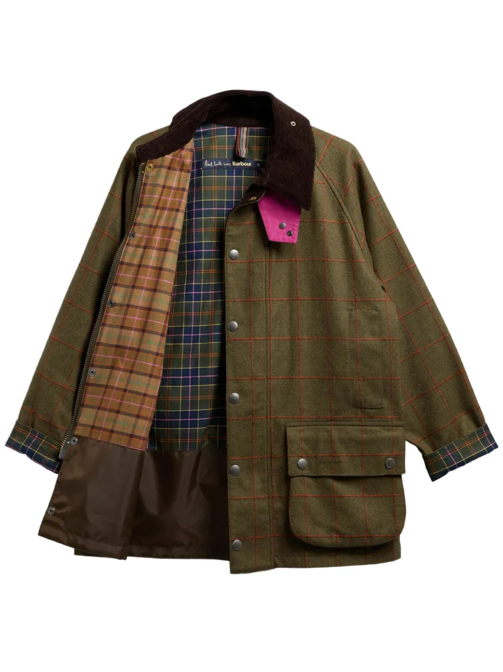 Paul Smith Loves Barbour check jacket