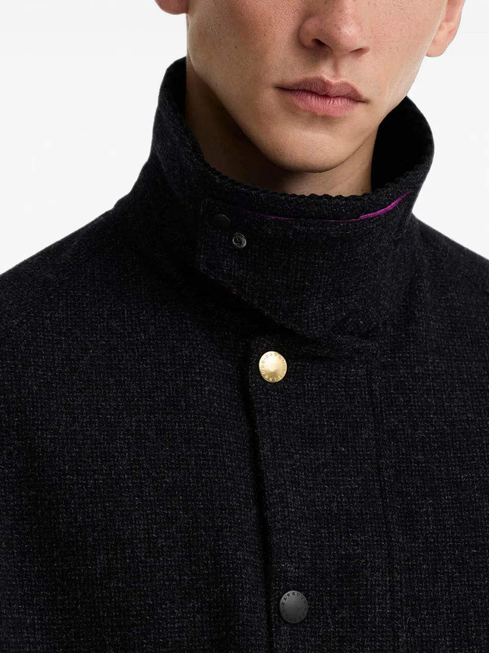 Paul Smith Loves Barbour corduroy-collar jacket