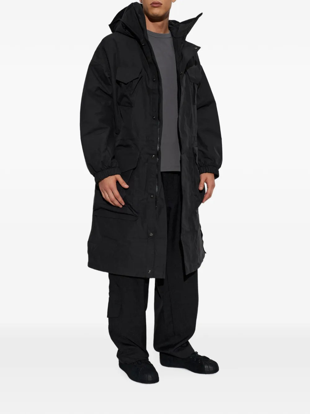 GTX padded hooded coat