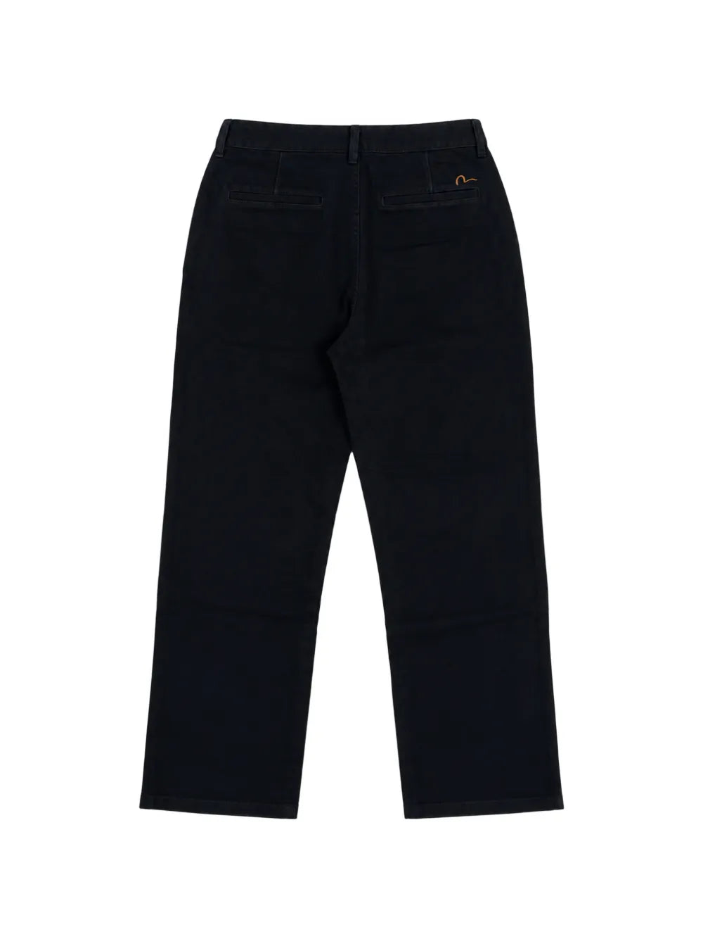 Ebisu & Seagull logo-embroidered straight-leg jeans