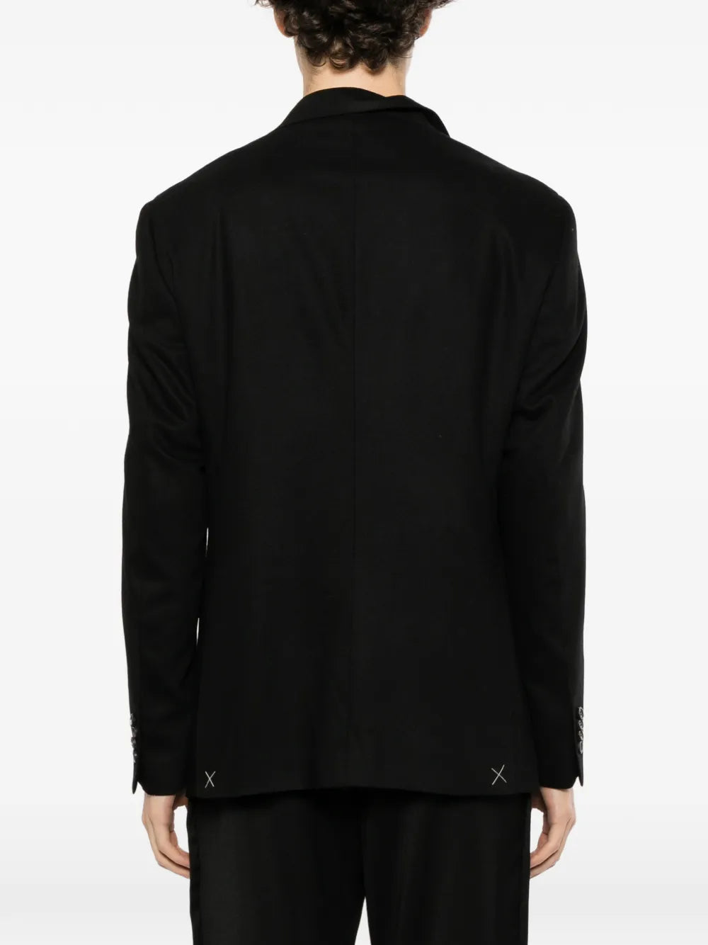 double-breasted blazer