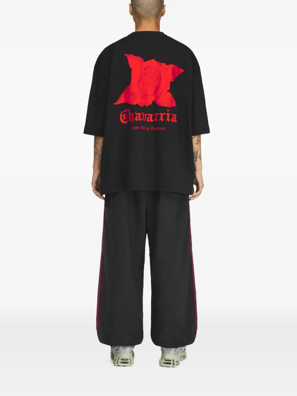 x Willy Chavarria Dark Rose T-shirt