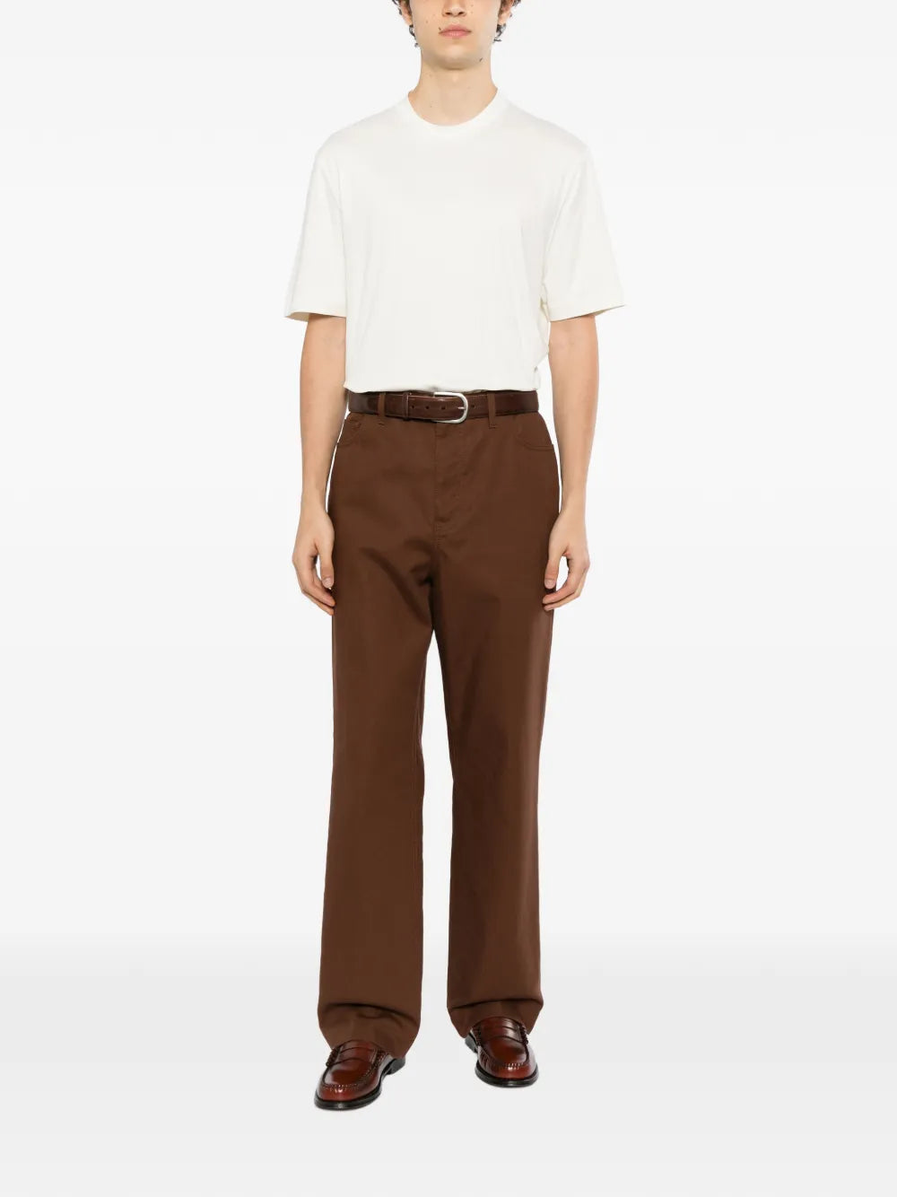 crew-neck short-sleeve T-shirt