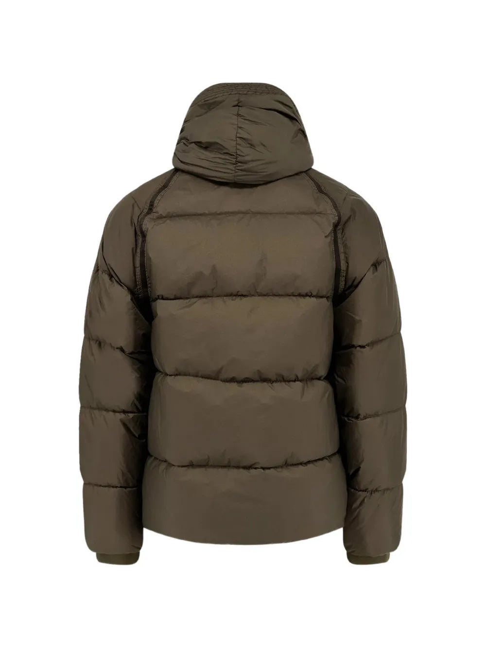 quilted hooded jacket
