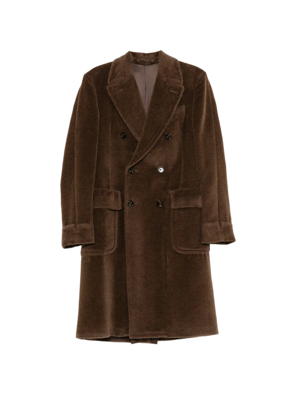 double-breasted coat