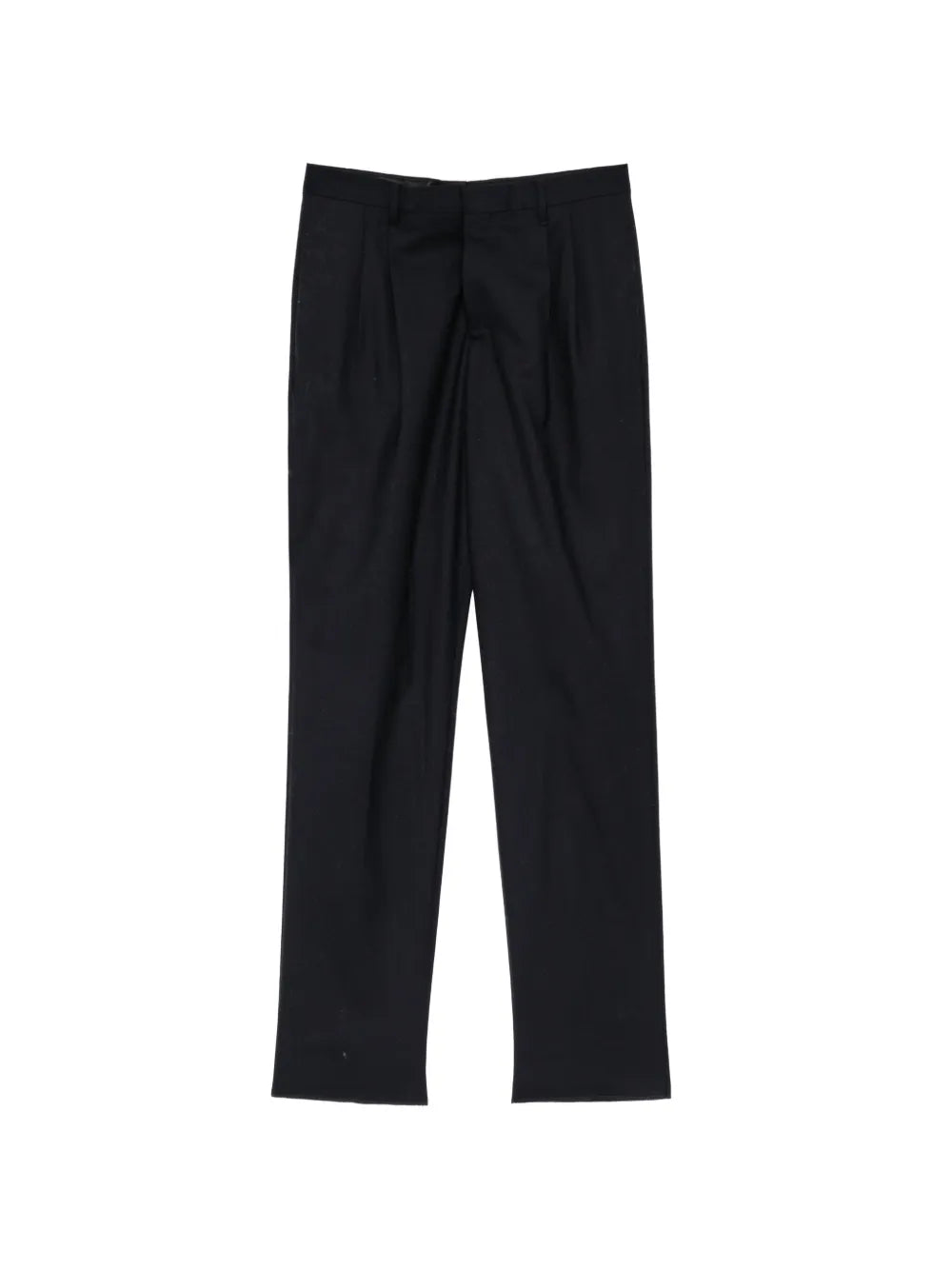 pleated tailored trousers
