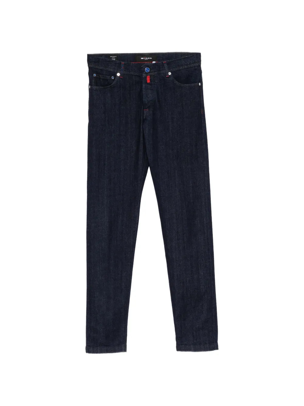 straight-leg jeans