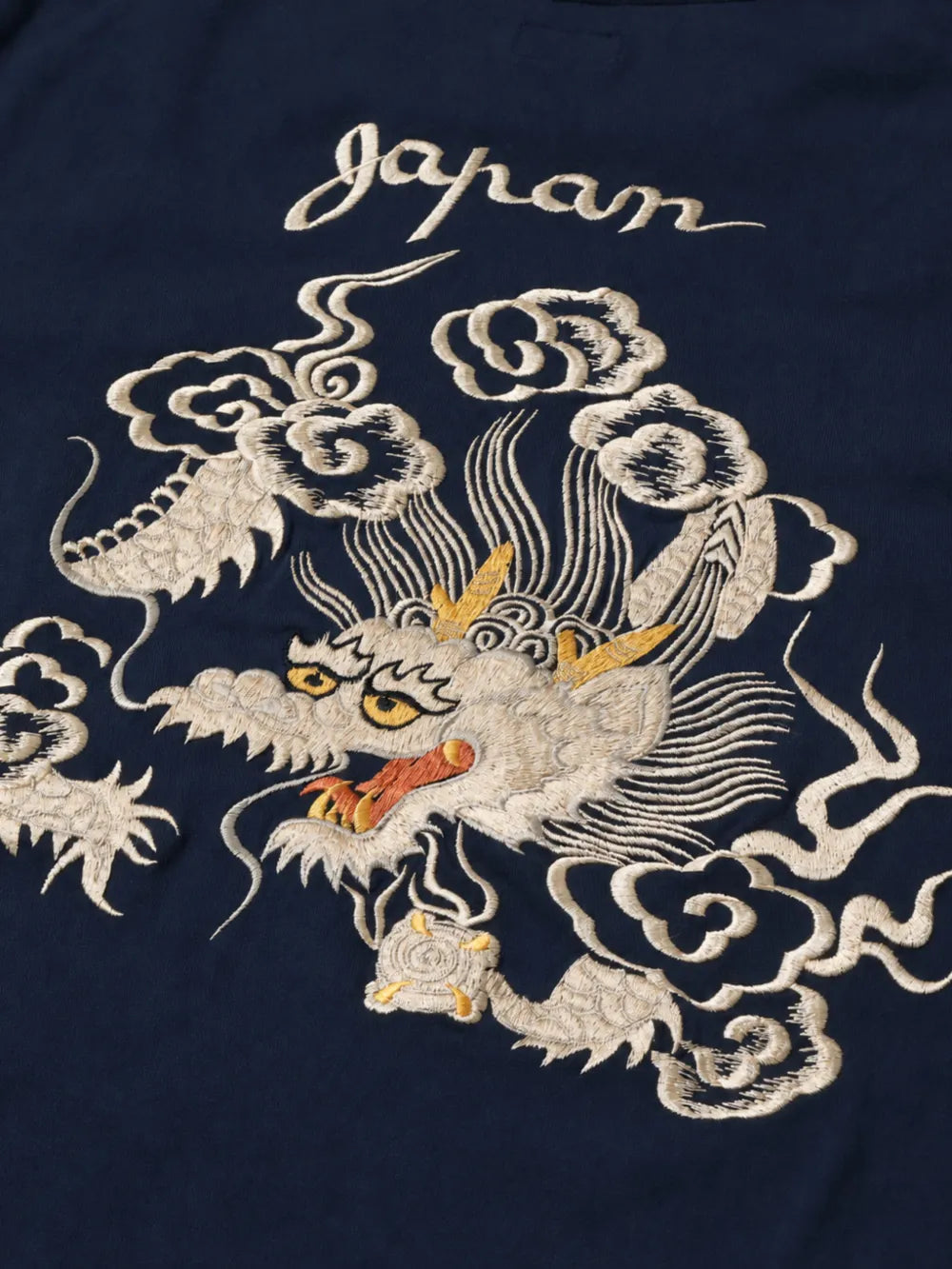 embroidered long-sleeve T-shirt
