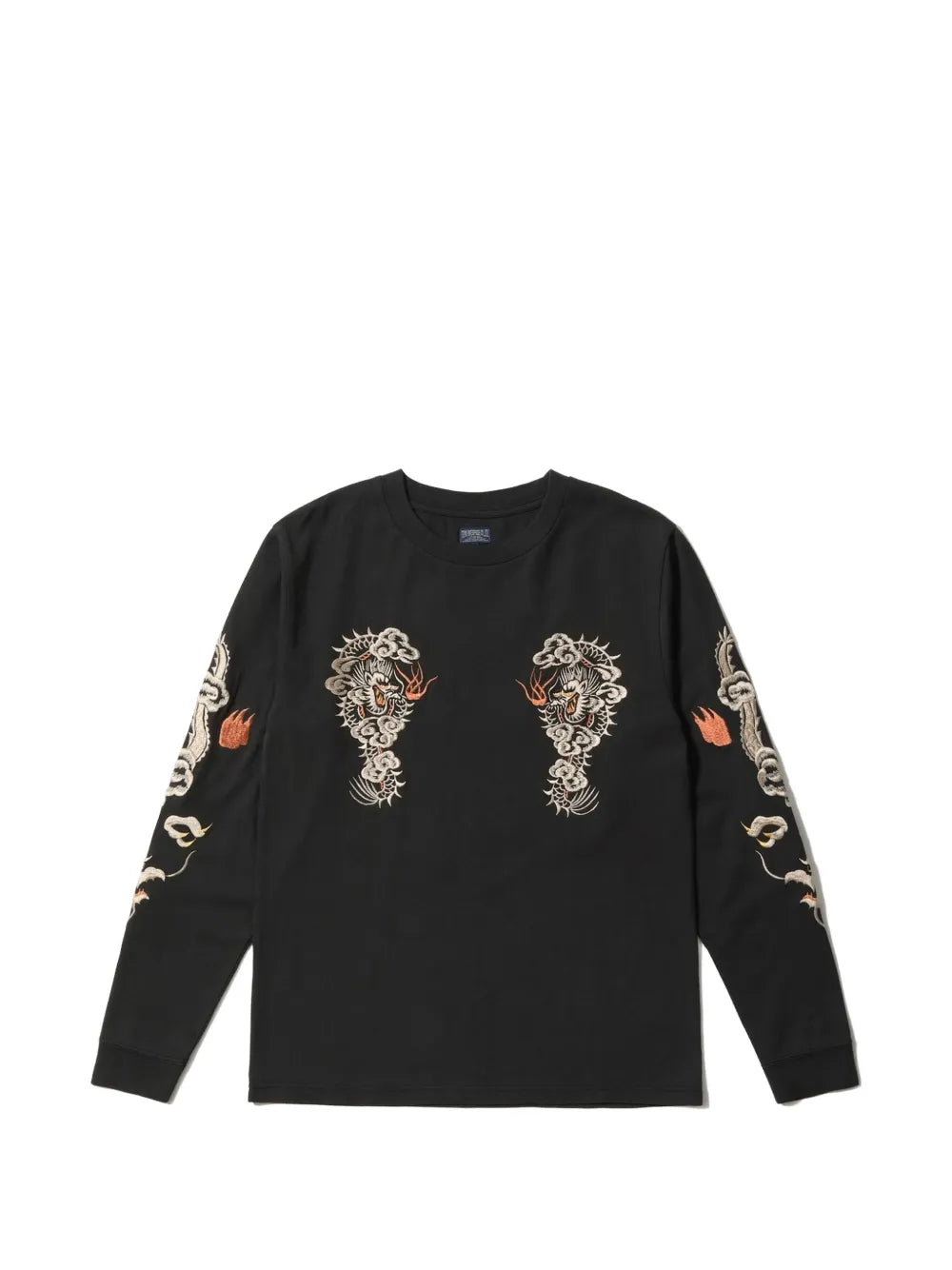 Suka dragon-embroidered T-shirt