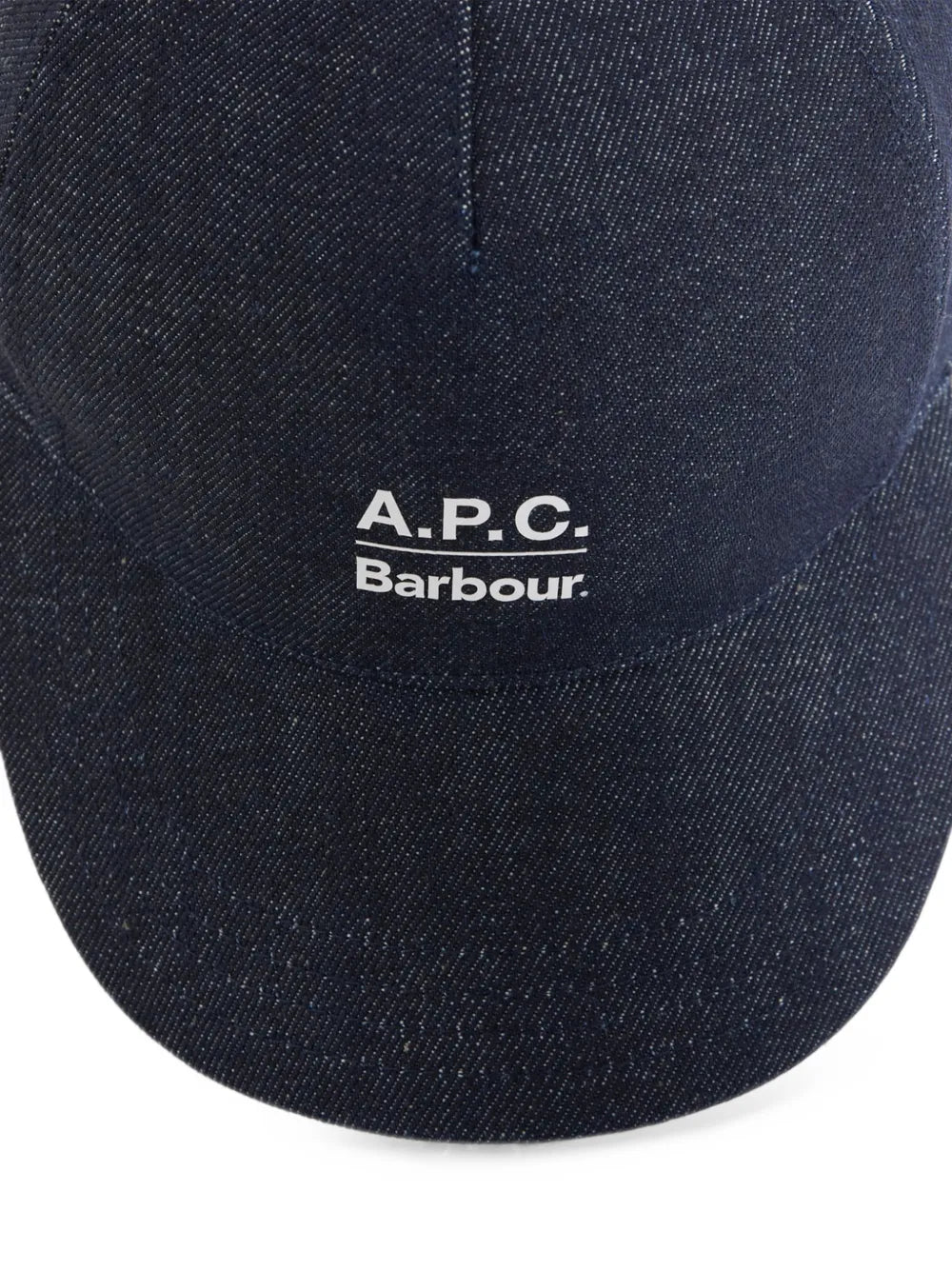 x A.P.C logo-print baseball cap