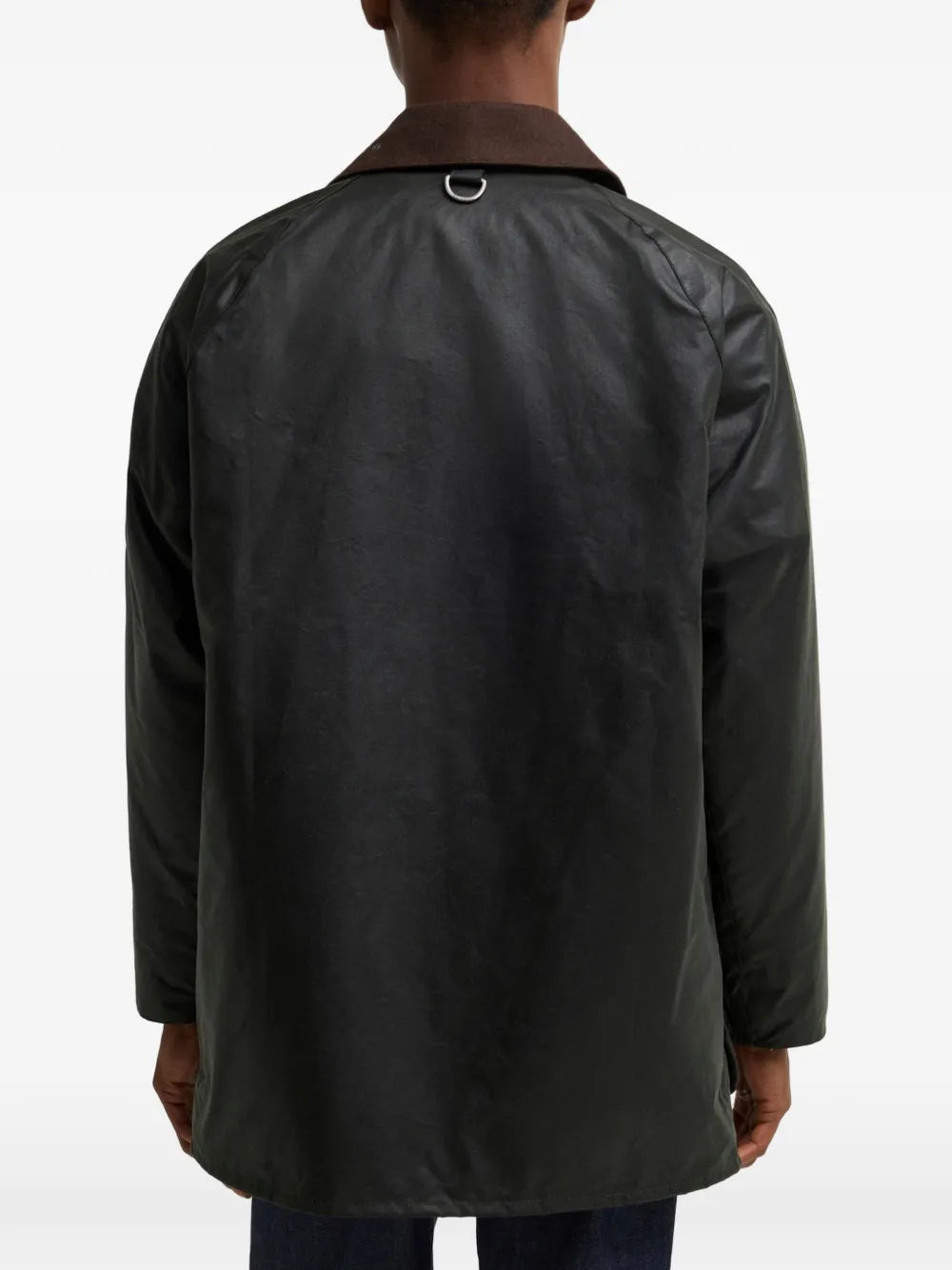 x A.P.C waxed-cotton jacket