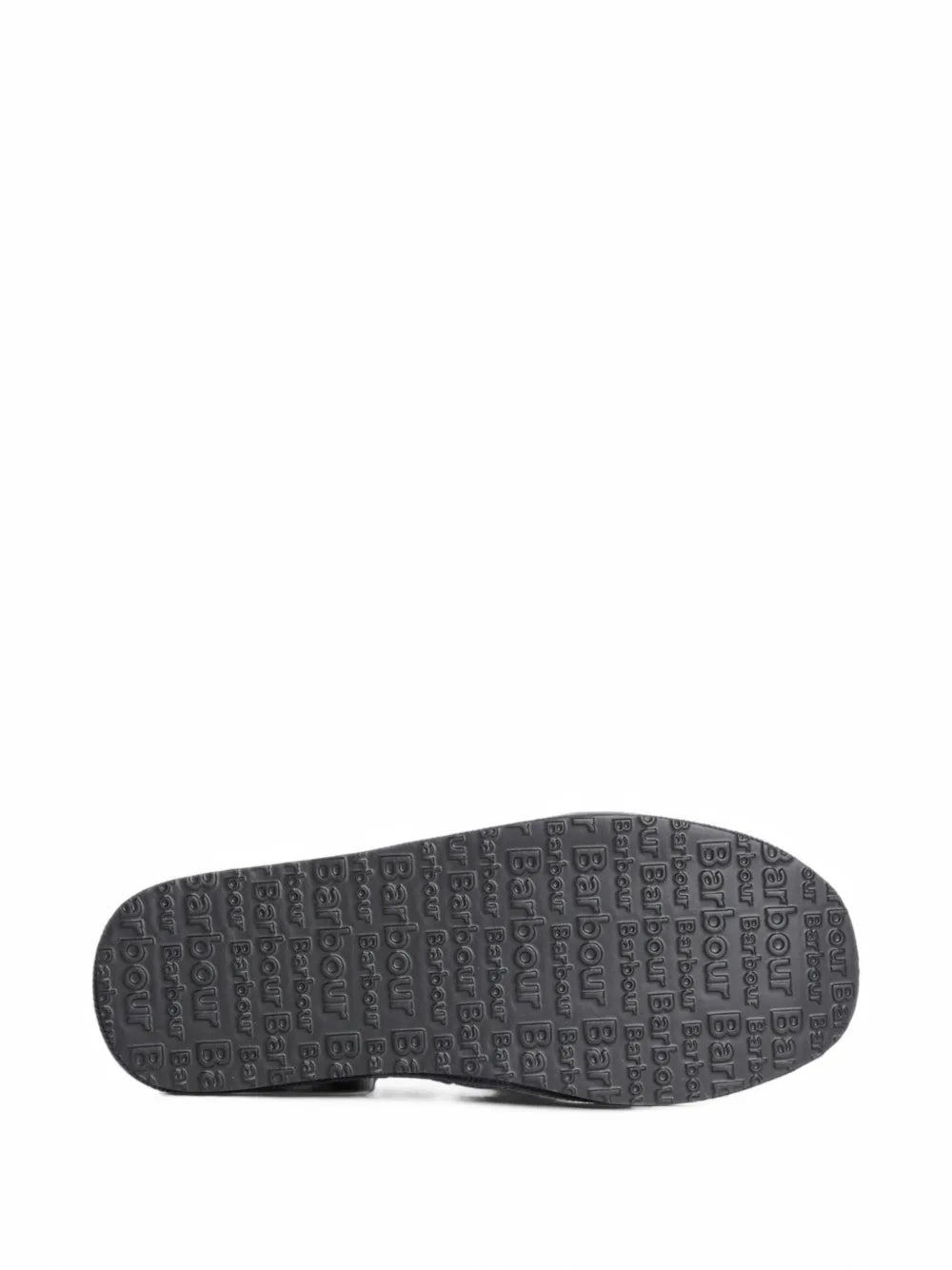 A.P.C. embroidered tartan slippers