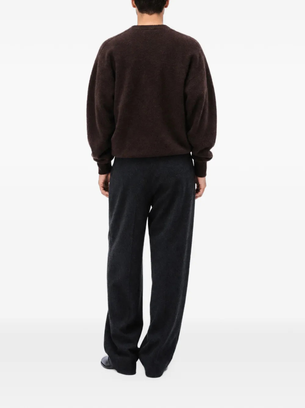 crew-neck cashmere sweater