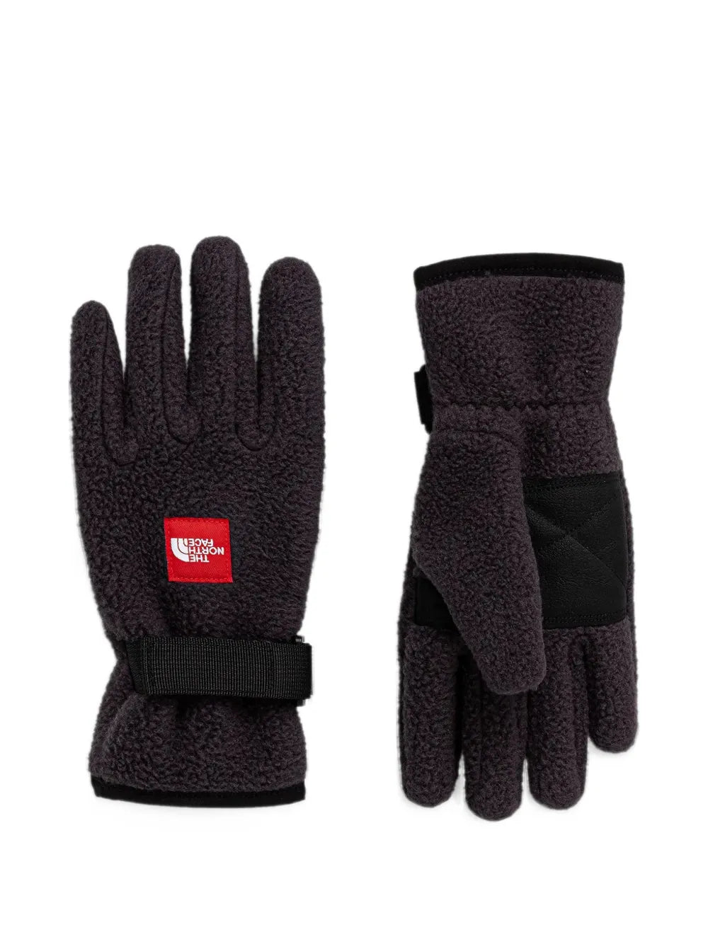 TNF Red Box fleece gloves