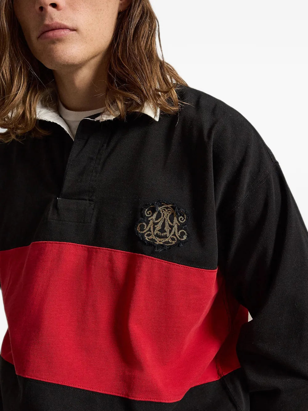 vintage fit jersey rugby shirt