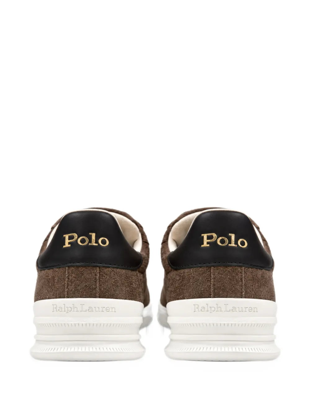 Suede Logo-Embroidered Sneakers