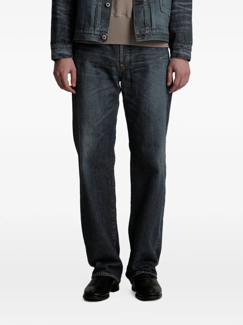 Lot.721 logo-patch jeans