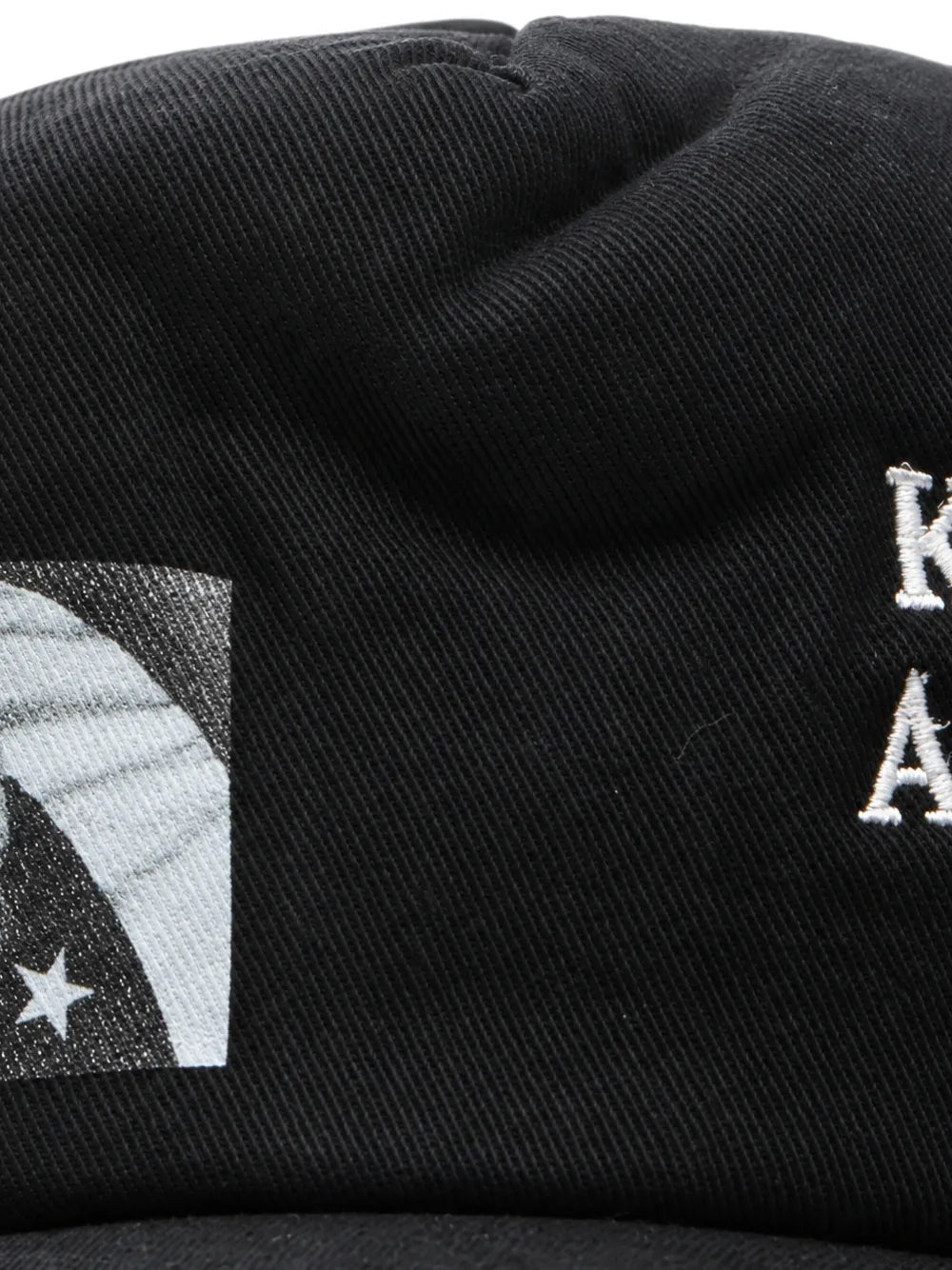 K. Angr distressed-effect trucker cap