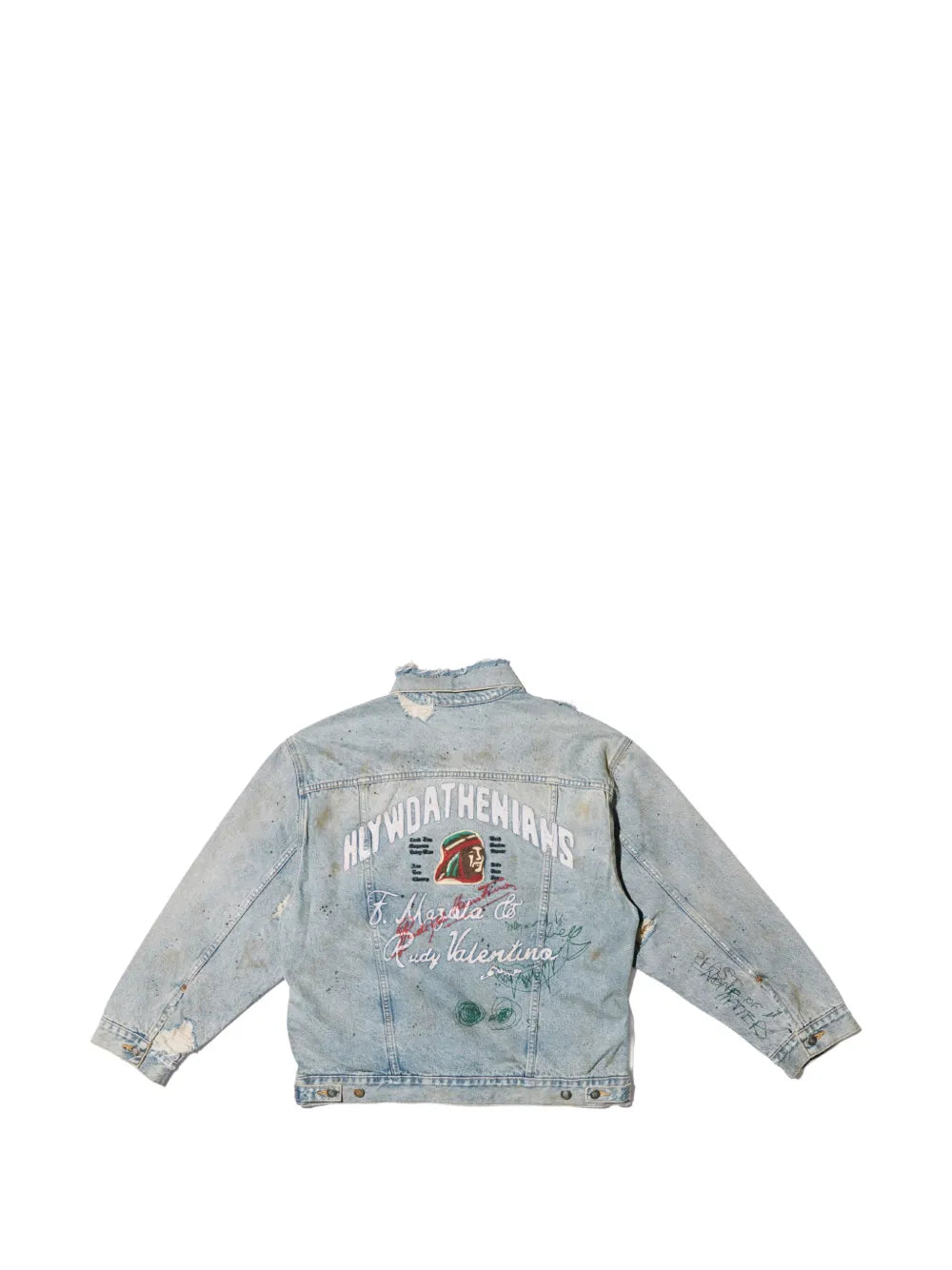 Athenians oversized denim jacket