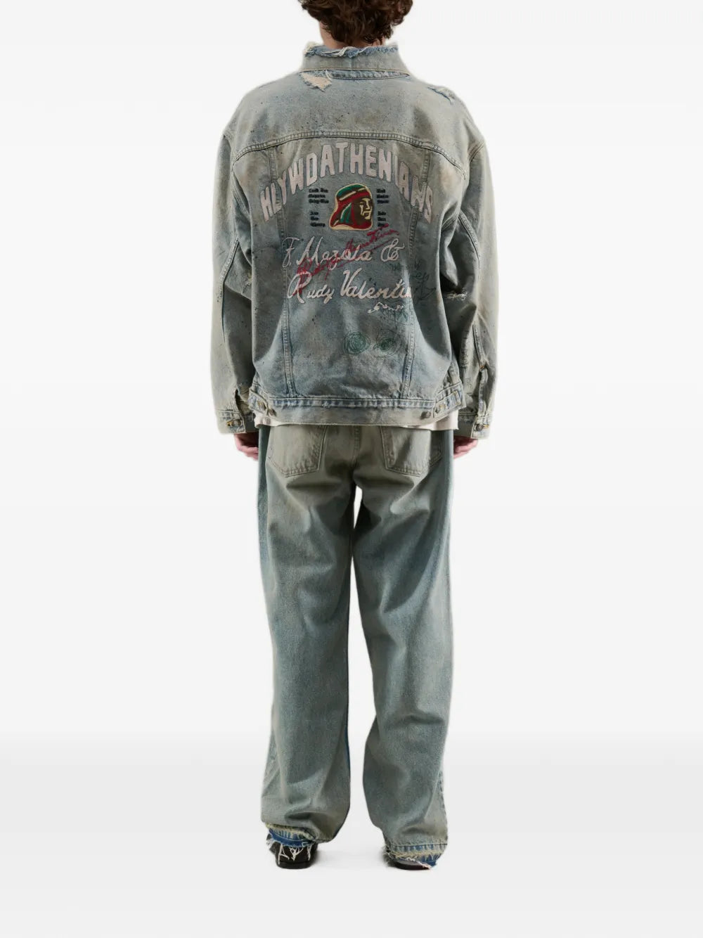 Athenians oversized denim jacket