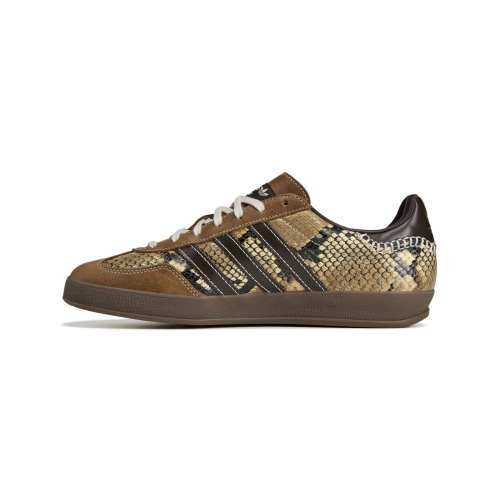 x Wales Bonner Gazelle Indoor Snakeskin Brown