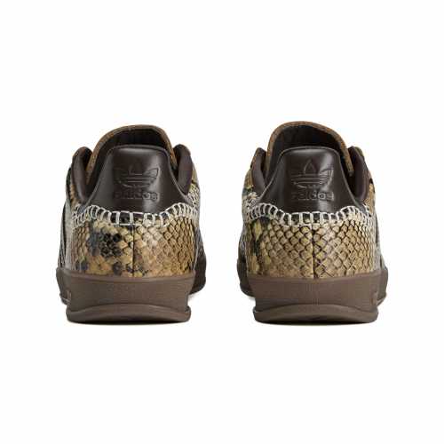 x Wales Bonner Gazelle Indoor Snakeskin Brown