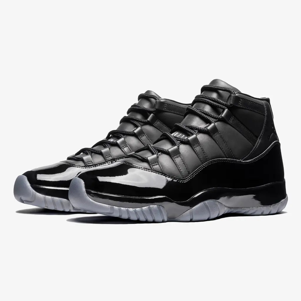 x Nike Jordan 11 Leather High-Top Sneakers