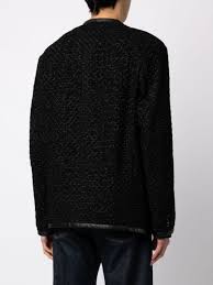 V-Neck Single-Breasted Jacket