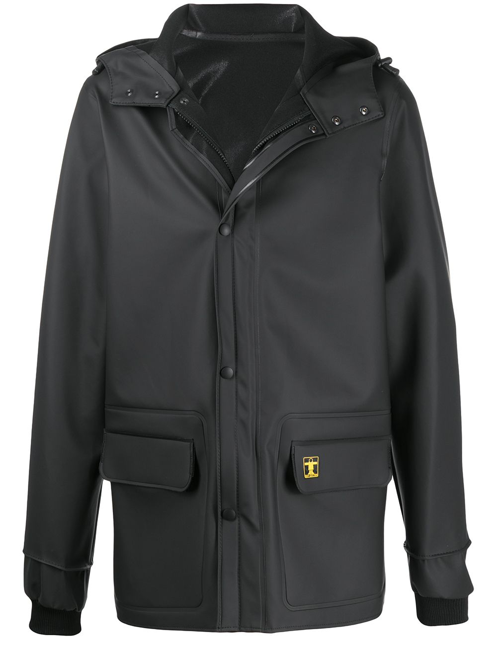 Loose-Fit Logo Hooded Jacket