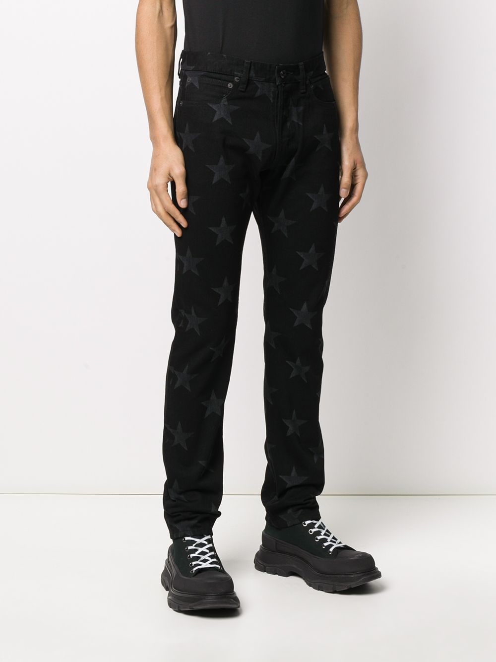 Star Printed Cotton Trousers