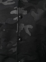 Camouflage-Print Bomber Jacket