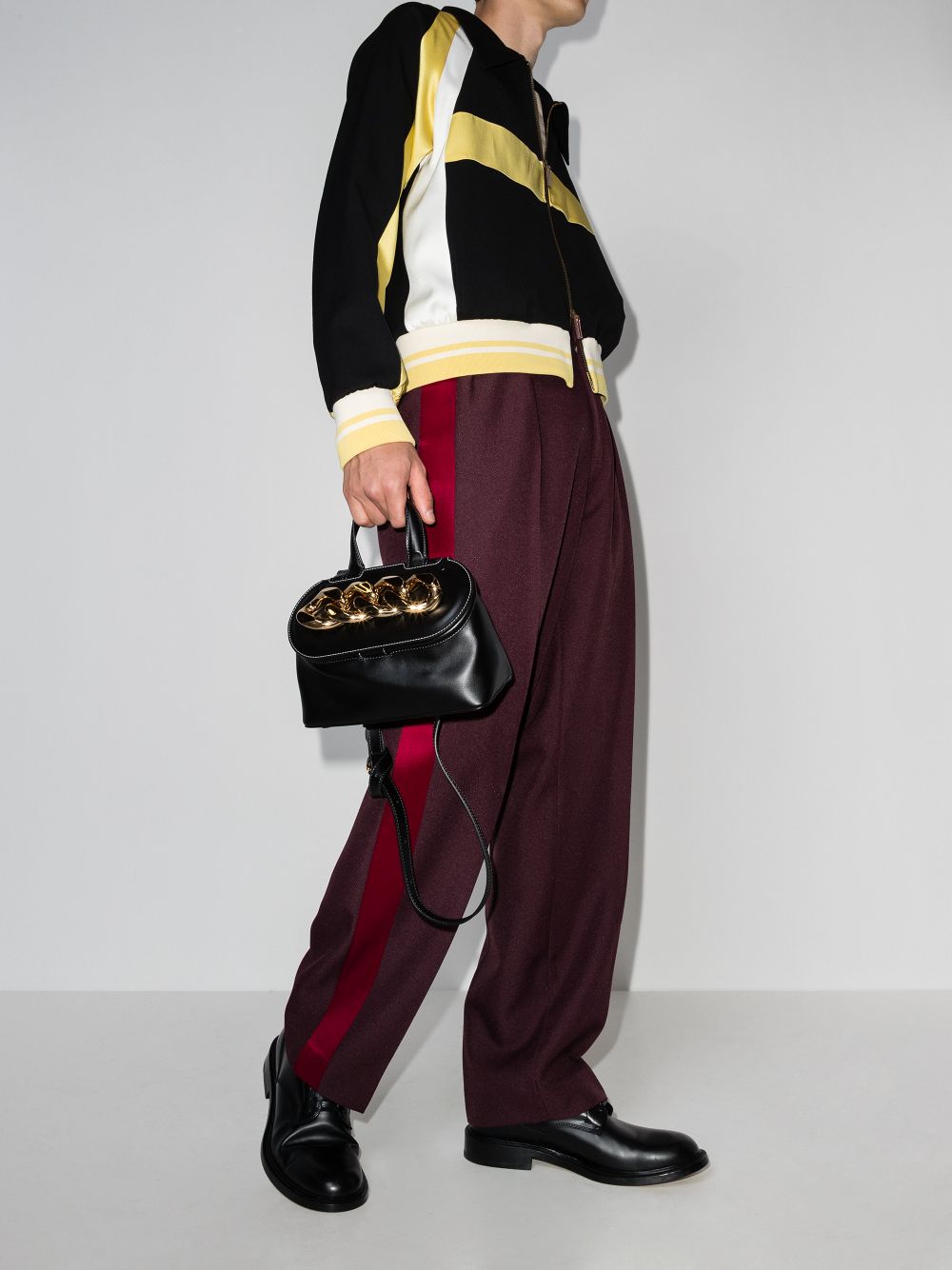 Isaacs Panelled Bomber Jacket