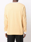 Stripe-Print Cotton Sweatshirt