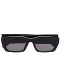 Palm Rectangle-Frame Sunglasses