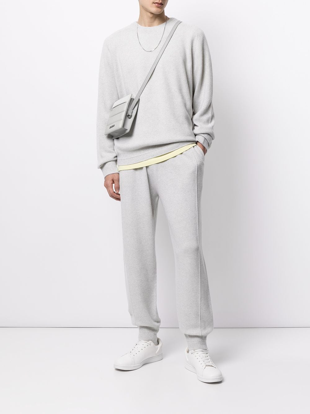 Corduroy-Detail Track Pants
