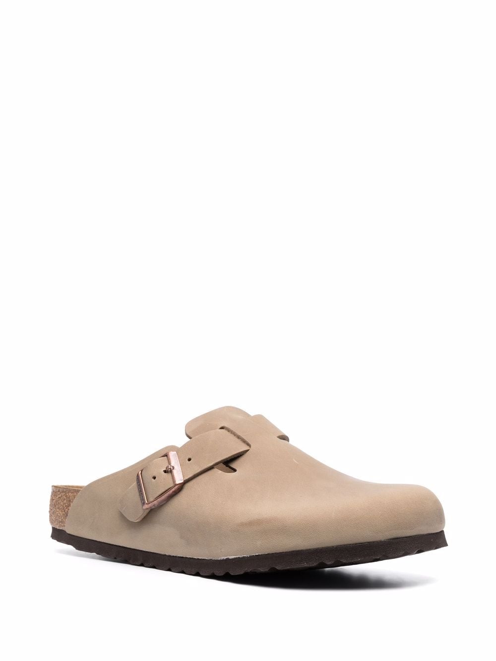 Buckled Leather Loafers