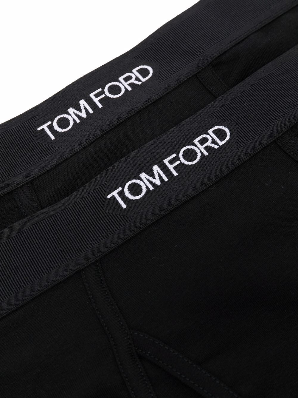 Two-Pack Logo-Waistband Briefs